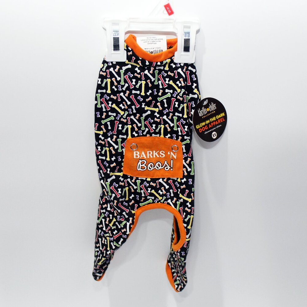 Thrills & Chills Barks 'N Boos! PJs for Dogs, XS